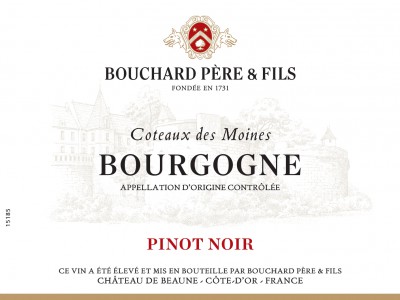 Read more about the article 週五驚嚇預購—2021布根地精選: Bouchard, Bourgogne “Coteaux des Moines”